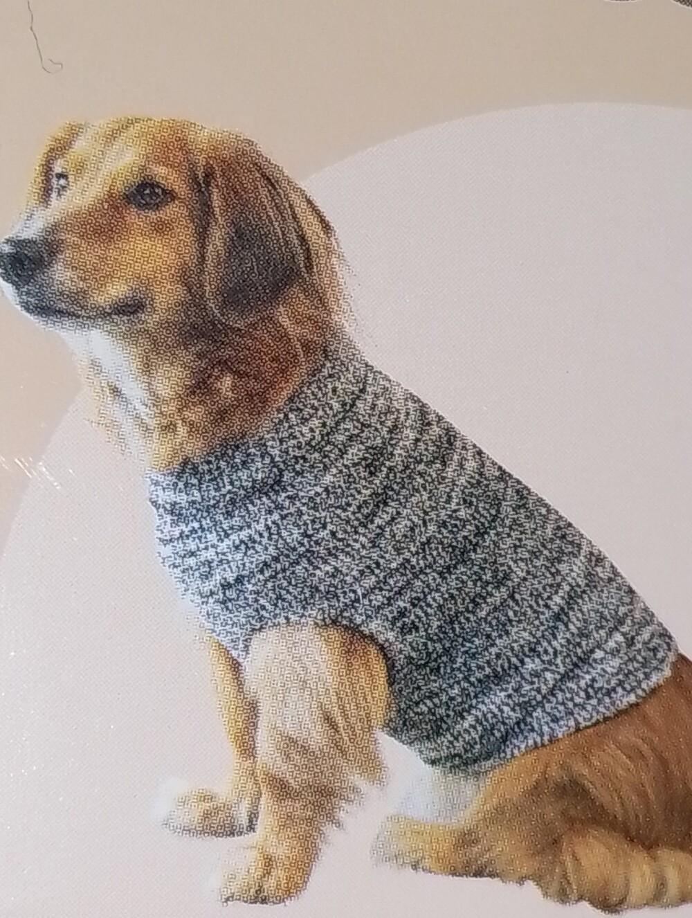 Ultra Cozy Pet Sweater - Black & White
